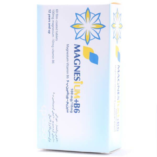 منیزیم پلاس ویتامین ب 6 کوثر 60 عدد | Cosar Magnesium+B6
