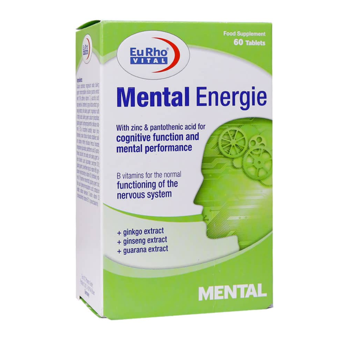 منتال انرژی یوروویتال 60 عدد | Eurho Vital Mental Energie