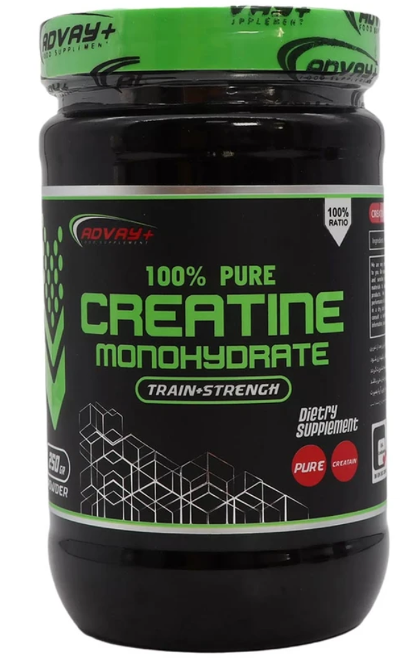 پیور کراتین مونوهیدرات 100 درصد ادوای 250 گرم | Advay 100%Pure Creatine Monohydrate