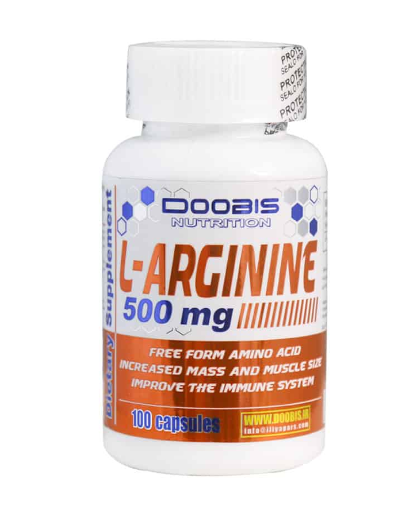 ال آرژنین 500 میلی گرم دوبیس 100 عدد | DooBis L-Arginine 500mg