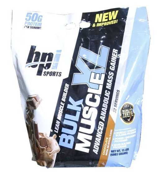 بالک ماسل بی پی آی 6803 گرم طعم شکلات | BPI Bulk Muscle