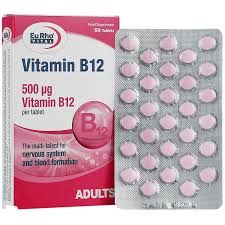 ویتامین ب12 500 میکروگرم آپوویتال 30 عدد | Apovital Vitamin B12 500 µg