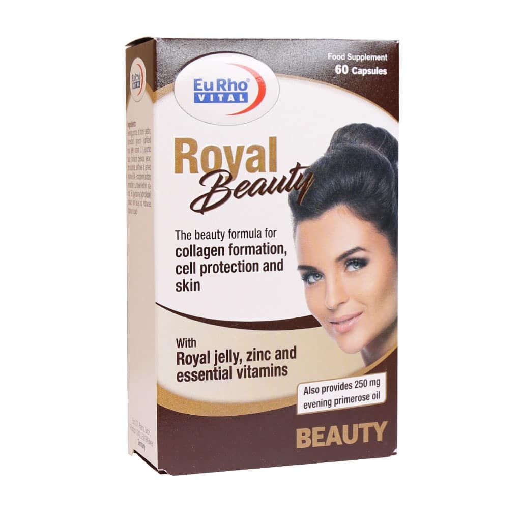 کپسول رویال بیوتی یوروویتال بسته 60 عدد | Eurho Vital Royal Beauty
