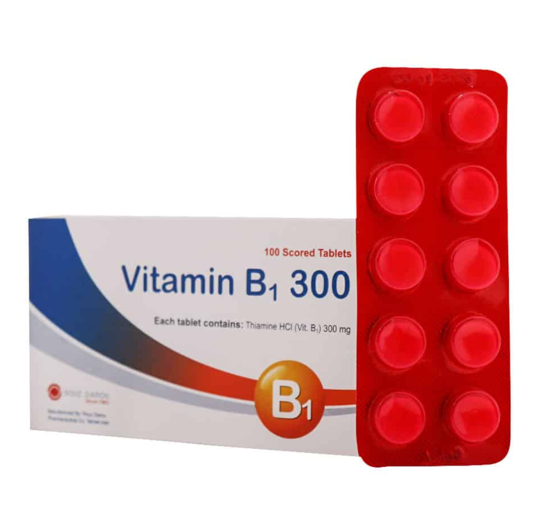 ویتامین ب1 روز دارو 300 میلی گرم 100 عددی | Rouz Darou Vitamin B1 300 mg