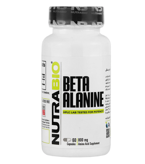 بتا آلانین نوترابایو 60 عددی | Nutra Bio Beta Alanine