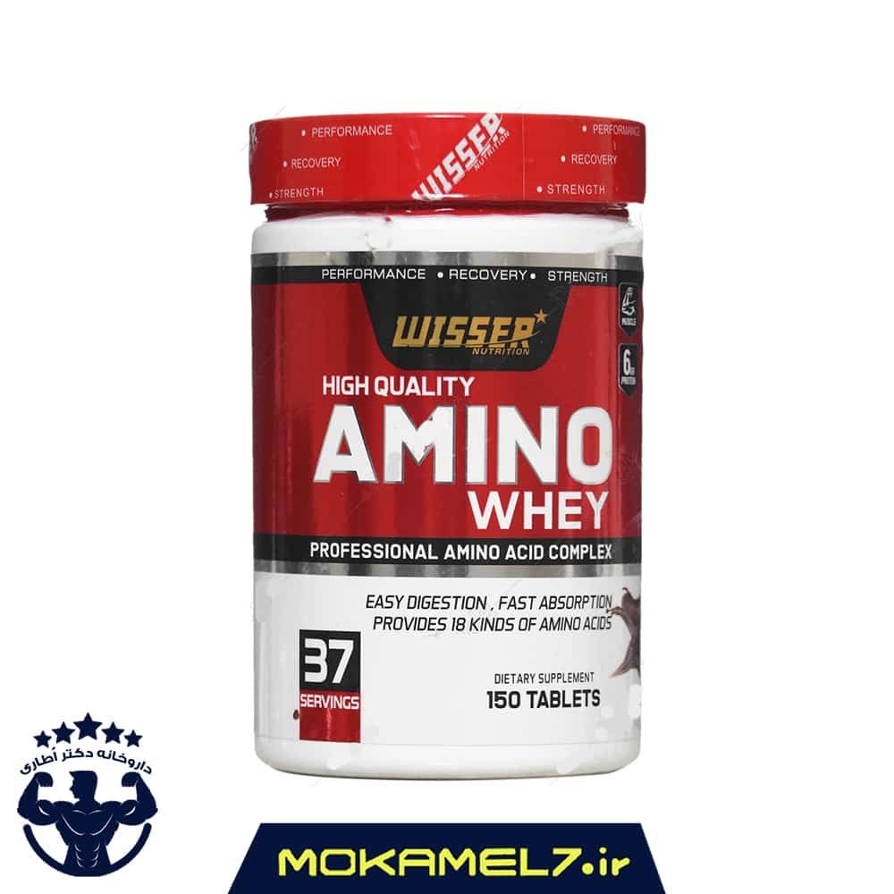 آمینو وی ویثر 150 عددی طعم شکلات | Wisser Amino Whey